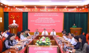Tọa đàm khoa học về nhà lãnh đạo tài năng Lương Khánh Thiện