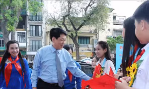 Chủ tịch nước Lương Cường dự Đại hội Cháu ngoan Bác Hồ toàn quốc lần thứ X