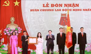 Chủ tịch Quốc hội Vương Đình Huệ dự Lễ kỷ niệm 35 năm thành lập Báo Đại biểu Nhân dân