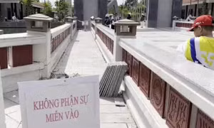 Cần Thơ gấp rút sửa chữa đền thờ Vua Hùng