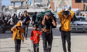 Israel lệnh sơ tán toàn bộ khu vực Rafah và Khan Younis ở phía Nam Dải Gaza 