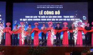 Công bố tour du lịch 'Về miền di sản Ninh Bình - Thanh Hóa'