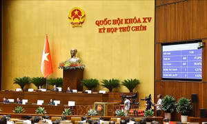 Thông cáo báo chí số 24, Kỳ họp thứ 9, Quốc hội khóa XV