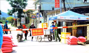 Nghệ An dừng giãn cách xã hội đối với thị xã Hoàng Mai