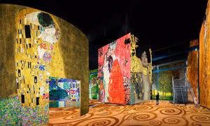 Triển lãm ánh sáng về danh họa Gustav Klimt 