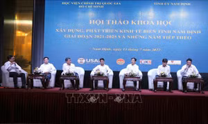 Tạo động lực phát triển vùng kinh tế biển Nam Định