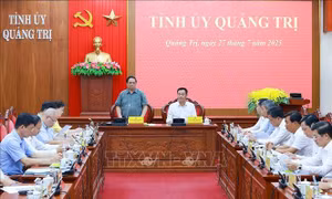 Thủ tướng: Quảng Trị cần 'dám nghĩ, dám làm, dám đột phá vì lợi ích chung'