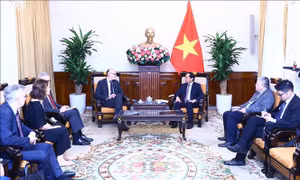 Bộ trưởng Ngoại giao Bùi Thanh Sơn tiếp cựu Thủ tướng Pháp Edouard Philippe