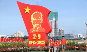 80 năm Quốc khánh: Đà Nẵng rực rỡ cờ hoa mừng Tết Độc lập