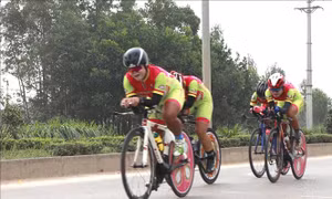 Đại hội Thể thao toàn quốc 2022: Chung kết tính giờ đồng đội nam, nữ môn xe đạp đường trường