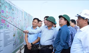 Phó Thủ tướng Hồ Quốc Dũng kiểm tra tiến độ Dự án cao tốc Khánh Hòa - Buôn Ma Thuột