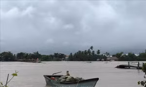 Lũ trên các sông ở tỉnh Khánh Hòa đang lên nhanh