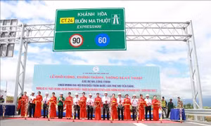 Thông xe kỹ thuật dự án thành phần 3 cao tốc Khánh Hòa - Buôn Ma Thuột