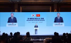 Tổng Bí thư Tô Lâm dự Diễn đàn Kinh tế Việt Nam - Hàn Quốc