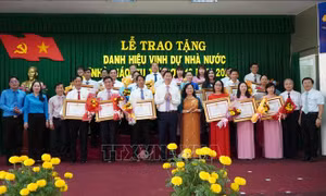 Đồng Tháp: Trao tặng danh hiệu 'Nhà giáo ưu tú' cho 22 nhà giáo, cán bộ quản lý giáo dục