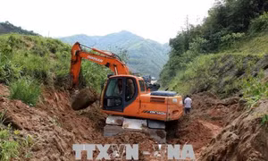 Ngành đường bộ triển khai gấp việc ứng phó, khắc phục bão số 4