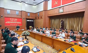 Bộ Quốc phòng gặp mặt các đại biểu Quốc hội đang công tác trong Quân đội