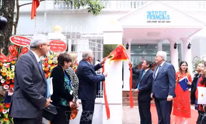 Chủ tịch Thượng viện CH Pháp dự Lễ khai trương trụ sở mới của Viện Pháp tại Việt Nam