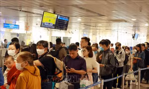 Sân bay Tân Sơn Nhất tăng chuyến phục vụ Tết Nguyên đán