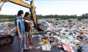 Cà Mau triển khai phương án xử lý rác thải tạm thời sau hợp nhất