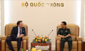 Bộ trưởng Phan Văn Giang tiếp Đại sứ Đặc mệnh toàn quyền Hợp chúng quốc Hoa Kỳ tại Việt Nam