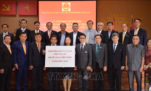 Cộng đồng người Việt Nam tại Thái Lan quyên góp ủng hộ đồng bào miền Trung