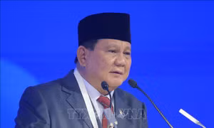 Bộ trưởng Quốc phòng Indonesia lần thứ 3 tranh cử tổng thống