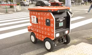 7-Eleven thử nghiệm robot giao hàng tự động tại Nhật Bản 