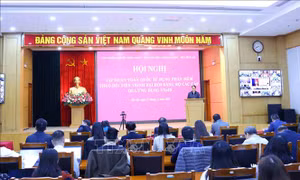 Tập huấn huấn toàn sử dụng phần mềm Theo dõi tiến trình đại hội đảng bộ các cấp qua VNeID