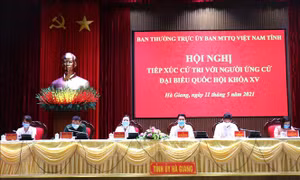 Mong muốn đưa nguyện vọng, tiếng nói của cử tri đến nghị trường Quốc hội