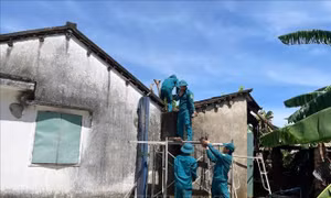 Đà Nẵng: 49 ngôi nhà bị hư hại do mưa lớn, lốc xoáy đã được khắc phục
