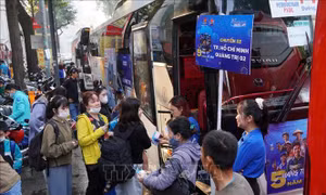 'Mang Tết về nhà' với sinh viên, người lao động khó khăn tại Thành phố Hồ Chí Minh