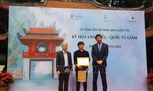 Hà Nội: Trao giải tác phẩm hội họa sáng tạo về Văn Miếu – Quốc Tử Giám