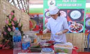 Hội thi Bánh dân gian Nam Bộ 2019: Giới thiệu những món bánh dân gian đặc sắc đến đông đảo người dân