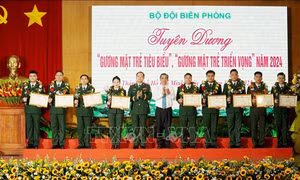 Bộ đội Biên phòng tuyên dương 20 gương mặt trẻ tiêu biểu, triển vọng năm 2024