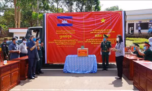 Hỗ trợ tỉnh Mondulkiri của Campuchia phòng, chống dịch COVID-19