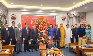MTTQ Việt Nam chúc mừng Giáng sinh Hội thánh Tin Lành Việt Nam (miền Bắc)