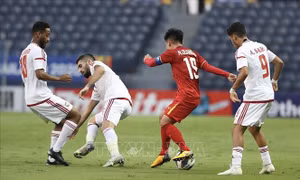 UAE và Jordan mới một lần duy nhất hòa nhau có bàn thắng trong lịch sử