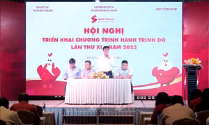 Hành trình Đỏ lần thứ XI năm 2023: 'Kết nối dòng máu Việt'