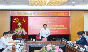 Công bố quyết định kiểm tra, giám sát đối với Ban Thường vụ Tỉnh ủy Đồng Nai và Cà Mau