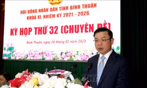 Phê chuẩn kết quả bầu, miễn nhiệm chức vụ Chủ tịch UBND tỉnh Bình Thuận