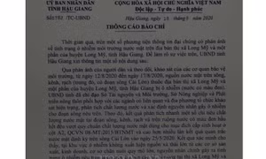 Hậu Giang: Ô nhiễm sông Cái Lớn không phải các cơ sở sản xuất xả thải