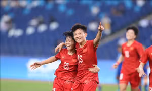 ASIAD 2023: Tuyển nữ Việt Nam thắng đậm Bangladesh 6-1