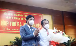Phê chuẩn Phó Chủ tịch UBND tỉnh Cà Mau