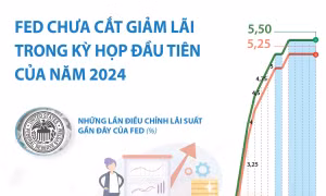 FED giữ nguyên lãi suất trong cuộc họp thứ 4 liên tiếp