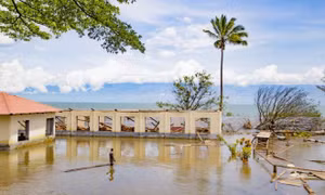 Báo động tình trạng nước hồ Tanganyika ở Burundi dâng cao