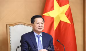 Phó Thủ tướng Lê Minh Khái điện đàm với Bộ trưởng Tài chính Hoa Kỳ