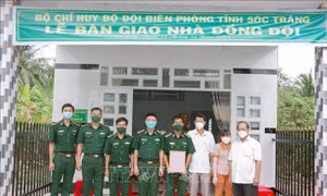Sóc Trăng: Bàn giao 'Nhà đồng đội' cho gia đình quân nhân có hoàn cảnh khó khăn