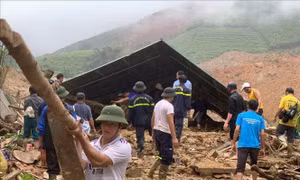 Tìm thấy những nạn nhân cuối cùng trong vụ sạt lở nhà điều hành thủy điện tại xã Nậm Lúc