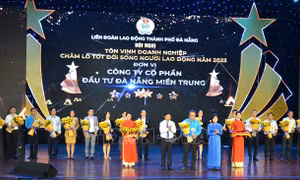 Tôn vinh doanh nghiệp chăm lo tốt đời sống cho người lao động
